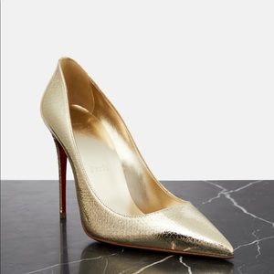 gold louboutin so kate 100mm